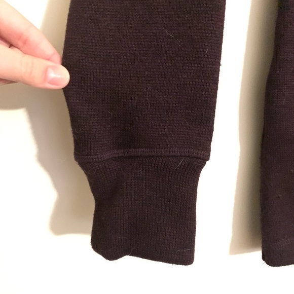 NWOT Ideology Purple Plum Long Sleeve Cowl Neck Sweater size XS - Picture 5 of 8